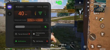 PUBG Mobile: Ultra HDR, 40 кадров в секунду в среднем.