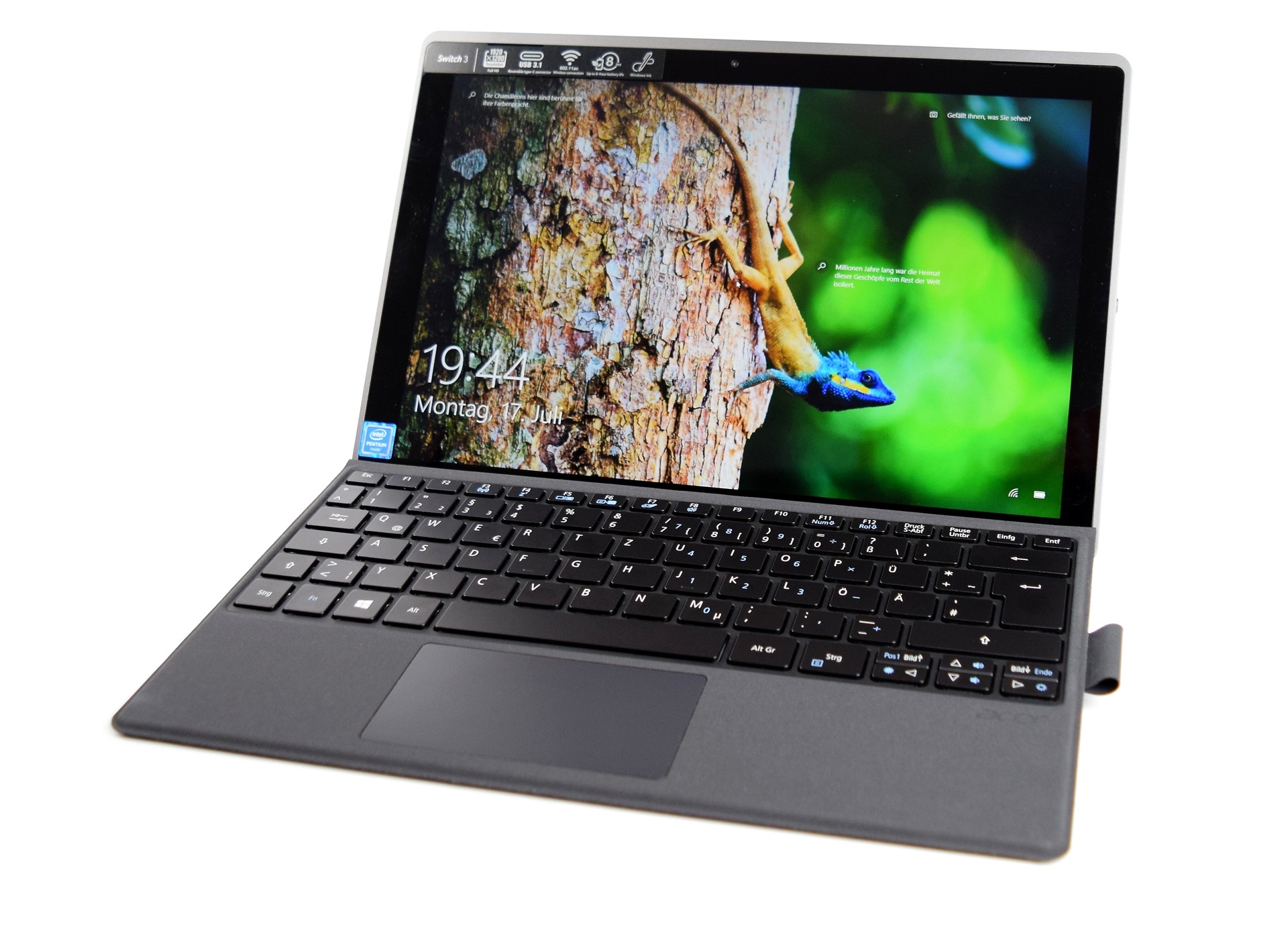 Acer Switch 3 SW312-31-P5VG - notebookcheck-ru.com Библиотека